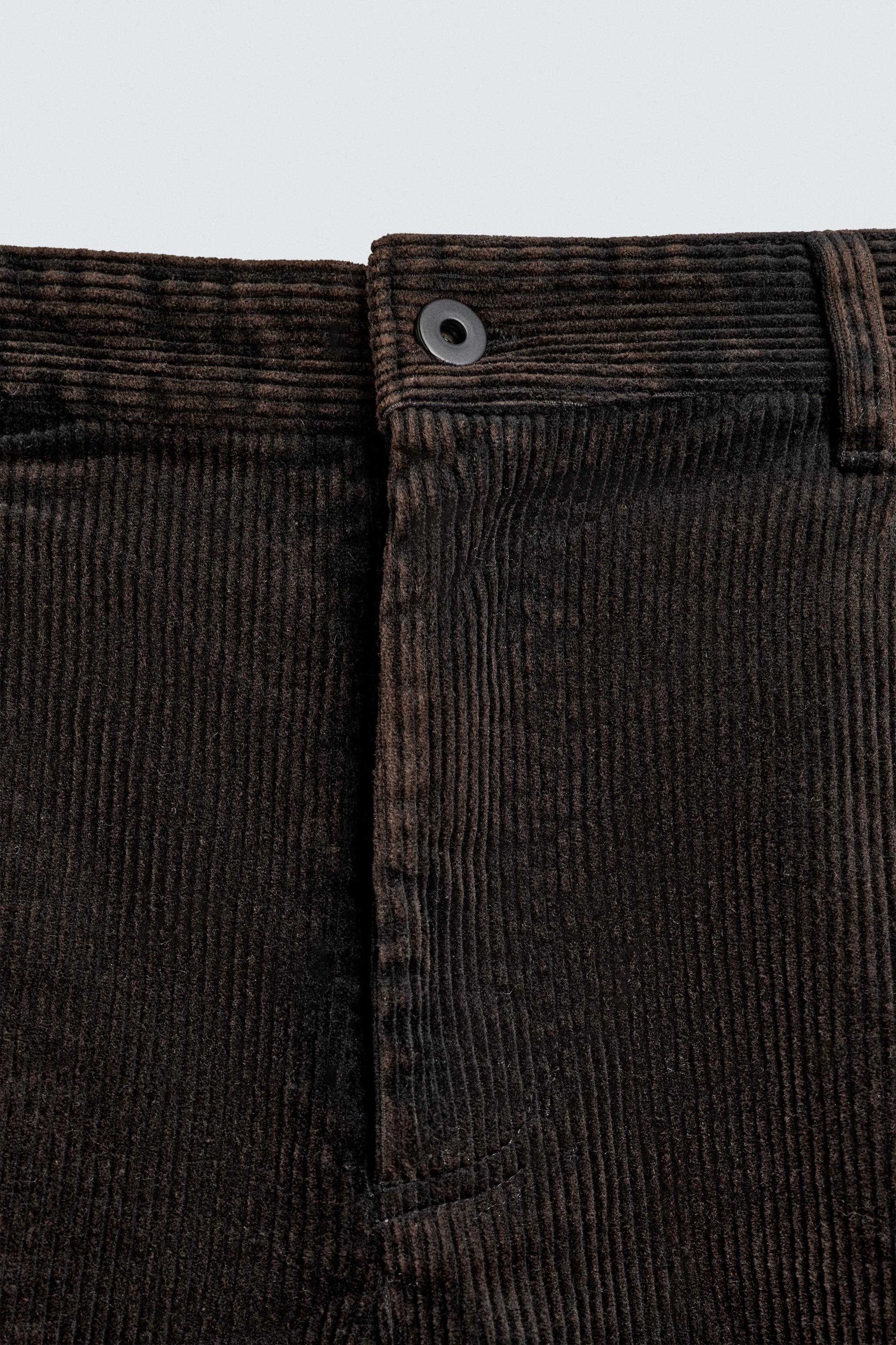 RELAXED FIT WASHED CORDUROY PANTS LIMITED EDITION